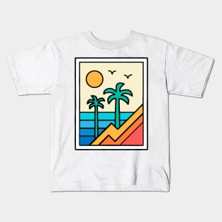 Surf / Beach Ocean Vacation Kids T-Shirt